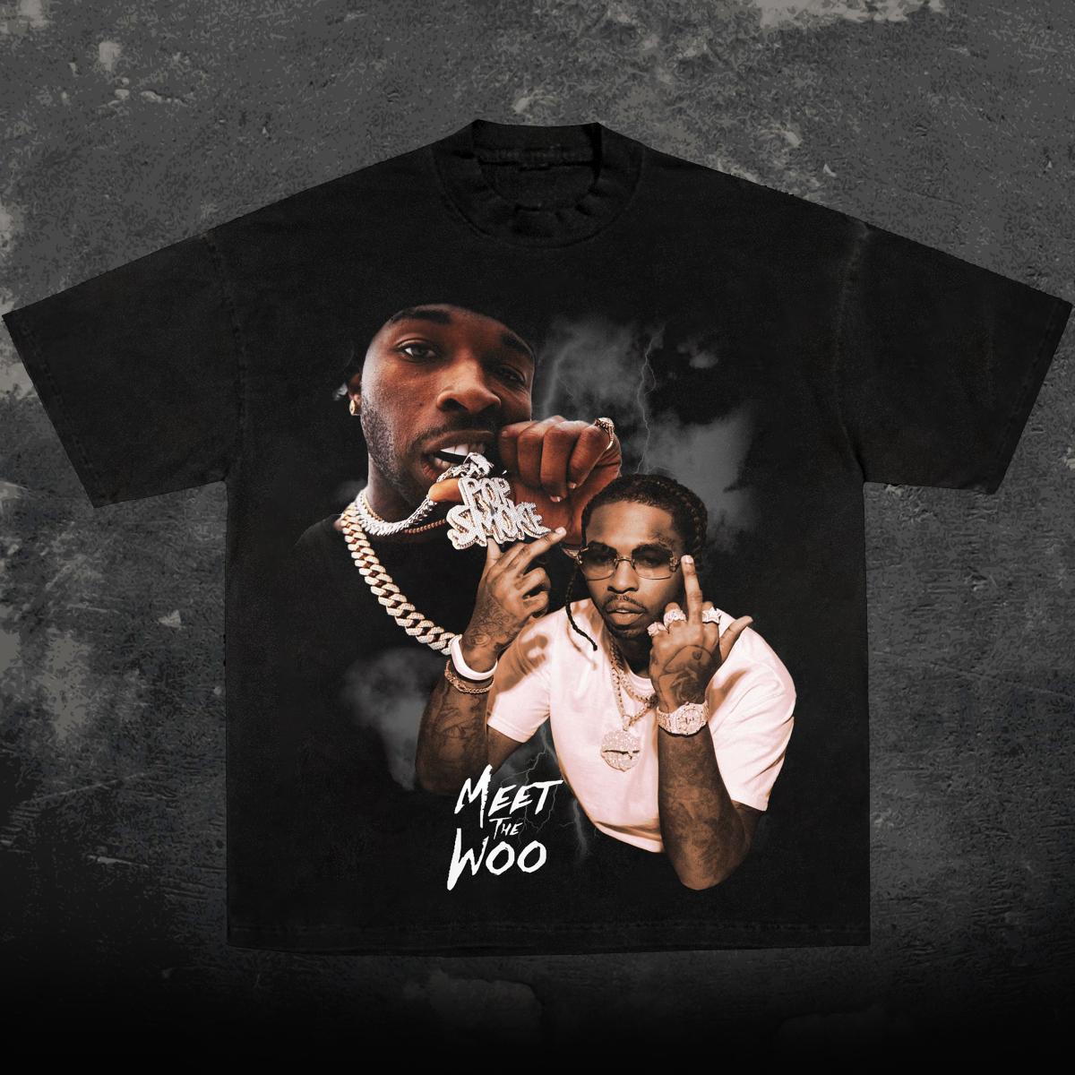 Buy Pop Smoke Oversized T-Shirt in India Hip-Hop Tees Culture