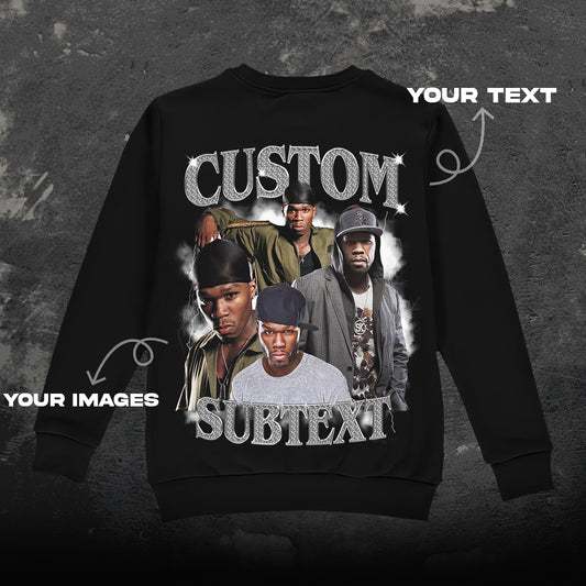 Custom Valentine’s Day Gift for Boyfriend/Girlfriend - Photos Sweatshirt & Tee