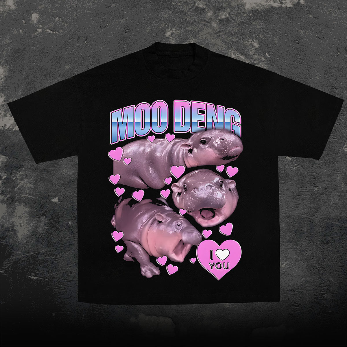 Moo Deng Vintage Tee #2