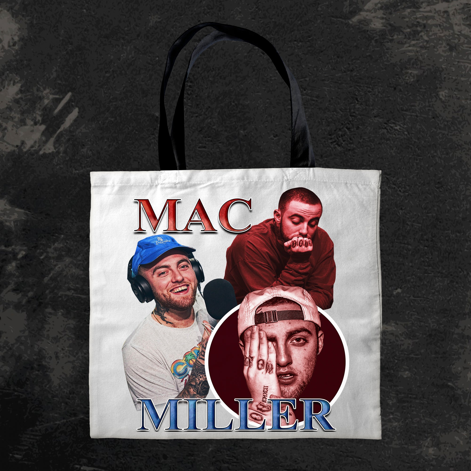 Mac Miller Vintage Tote Bag